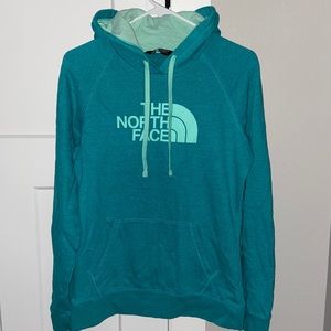 North face hooded sweatshirt